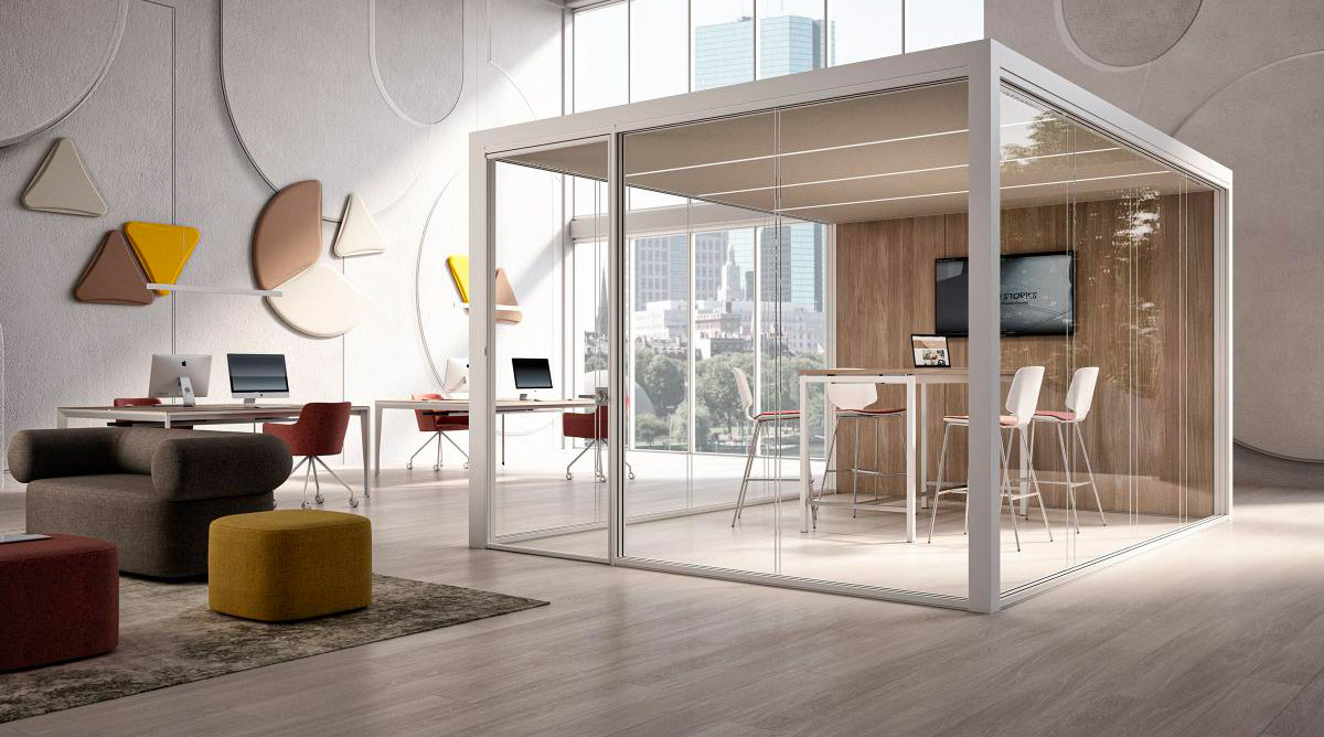 Cabine Acoustique Open Space Aux Docks Du Bureau Buro Espace Cabine Acoustique Open Space Aux Docks Du Bureau Buro Espace
